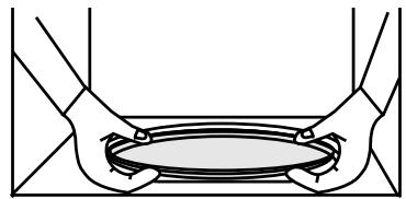ZANUSSI ZMB30CST-A - Plateau tournant et le support à roulettes - 1