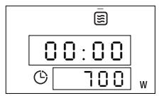 ZANUSSI ZMB30CSTA - Exemple : 1 minute 15 secondes à 700 Watts - 2
