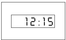 ZANUSSI ZMB30CSTA - Exemple: 12h15 - 2