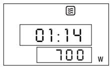 ZANUSSI ZMB30CSTA - Exemple : 1 minute 15 secondes à 700 Watts - 4