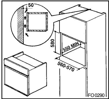 ZANUSSI ZOB865QXR - Befestigung im Möbel - 2