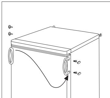 ZANUSSI ZRA626CW - Change of door opening direction - 4