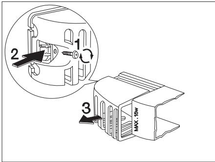 ZANUSSI ZRB34W - Lampenwechsel - 1