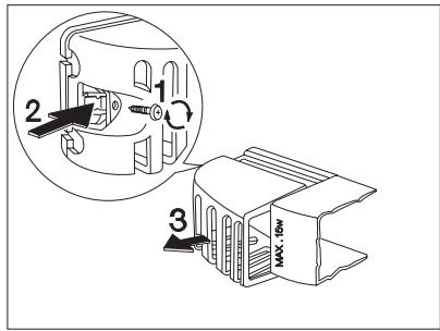 ZANUSSI ZRB634S - Verwissenlen van de gloeilamp - 1