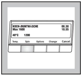 ZANUSSI ZWF-1650 - Auswählen der Schleuderdrehzahl, vom Spülstopp ☐ oder vom Nachtprogramm Ⓞ. - 1