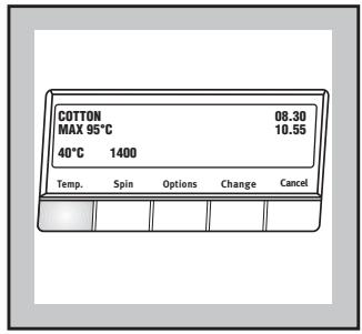 ZANUSSI ZWF-1650 - Select the temperature - 1