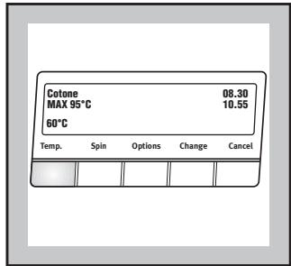 ZANUSSI ZWF-1650 - Einstellen der Waschtemperatur - 1