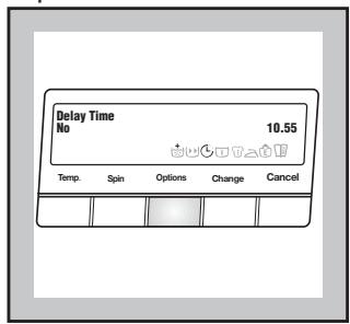 ZANUSSI ZWF-1650 - Selezionare il "Delay Time" - 1