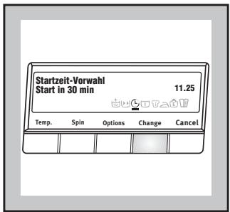 ZANUSSI ZWF-1650 - Tasten ZUSATZFUNKTIONEN (Options), ÄNDERN (Change) und AUSGANG (Cancel) - 5