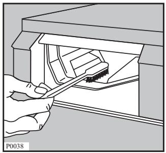 ZANUSSI ZWF-1650 - Le tiroir des bacs à produits - 2