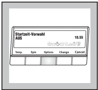 ZANUSSI ZWF-1650 - Tasten ZUSATZFUNKTIONEN (Options), ÄNDERN (Change) und AUSGANG (Cancel) - 4
