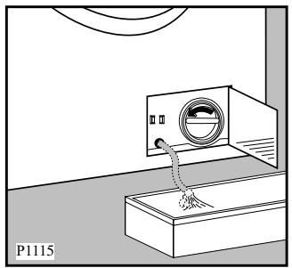 ZANUSSI ZWF1400 - La pompe de vidange - 2