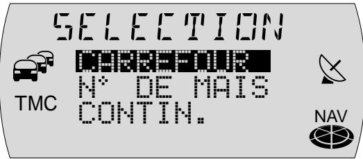 BLAUPUNKT TRAVELPILOT E2 - Entrée de la destination - Centre - 1
