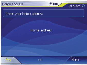 BLAUPUNKT TRAVELPILOT LUCCA MP3 - Indiquer l'adresse du domicile - 1