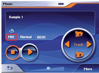 BLAUPUNKT TRAVELPILOT LUCCA MP3 - Titres selon un ordre aléatoire (Mix/Shuffle) - 1