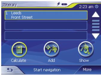 BLAUPUNKT TRAVELPILOT LUCCA MP3 - Indiquer des points de destinations - 2