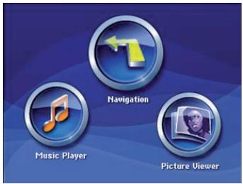 BLAUPUNKT TRAVELPILOT LUCCA MP3 - Démarrer Picture Viewer - 1