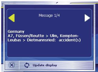 BLAUPUNKT TRAVELPILOT LUCCA MP3 - Messages de bouchons - 2