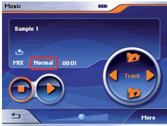 BLAUPUNKT TRAVELPILOT LUCCA MP3 - Sélectionner l'égaliseur - 1