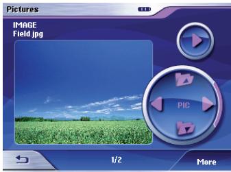 BLAUPUNKT TRAVELPILOT LUCCA MP3 - Démarrer Picture Viewer - 2