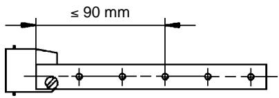 BLAUPUNKT TRAVELPILOT RG 05 - Tolérances d'encastrement des capteurs de route fig. 5 - 5