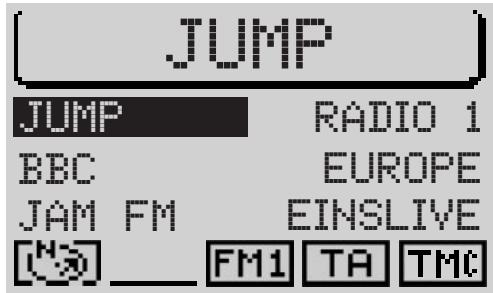 BLAUPUNKT TRAVELPILOT RNS4 - Sélectionner / Désélectionner RDS (Radio Data System) - 1