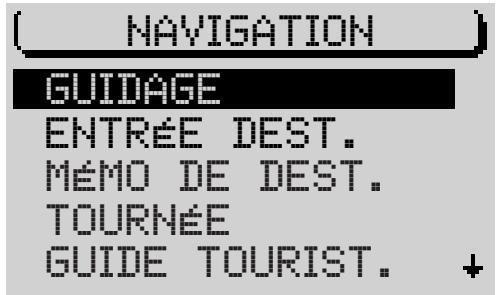 BLAUPUNKT TRAVELPILOT RNS4 - Demarrer le guidage - 2