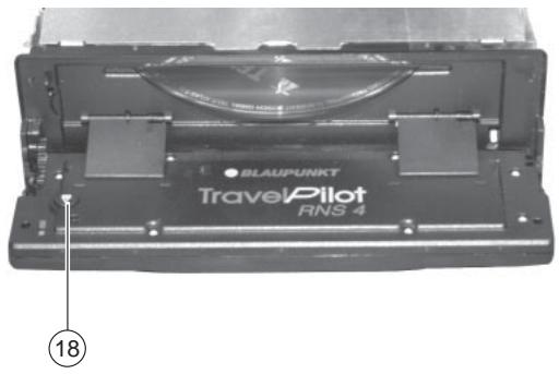 BLAUPUNKT TRAVELPILOT RNS4 - Insertion du CD de navigation - 1