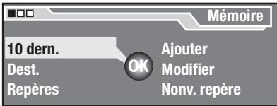 BLAUPUNKT TRAVELPILOT ROME EUROPE NAV56E - Appeler une destination en mémoire - 1