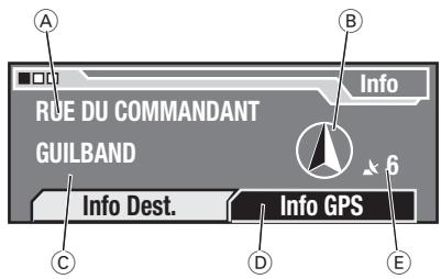 BLAUPUNKT TRAVELPILOT ROME EUROPE NAV56E - Afficher la position actuelle - 1