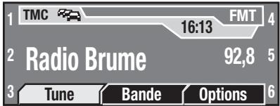 BLAUPUNKT TRAVELPILOT ROME EUROPE NAV56E - Utiliser l'autoradio - 1