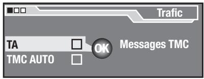 BLAUPUNKT TRAVELPILOT ROME EUROPE NAV56E - Afficher les messages de radioguidage TMC - 1