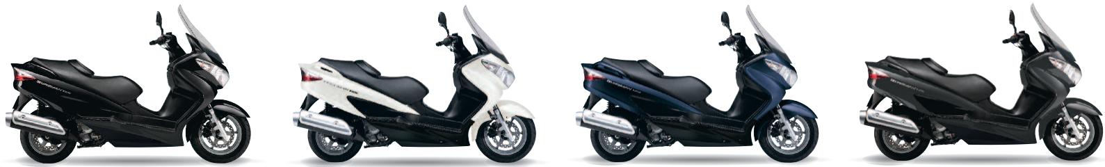 SUZUKI BURGMAN 125 - Le Burgman 125 : un moteur vif pour la ville et tout le comportement d'un véritable maxi-scooter. - 1