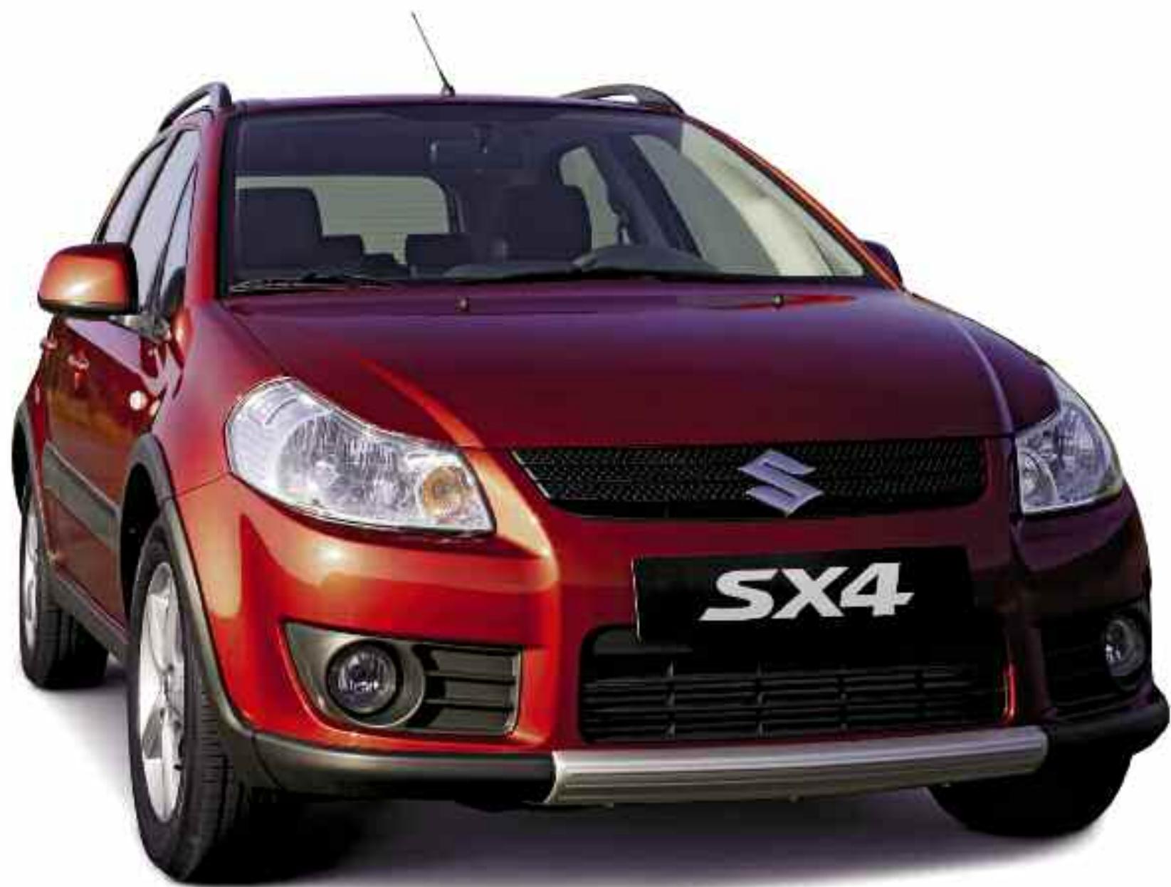 SUZUKI SX4 - EQUIPEMENTS (selon versions) - 2
