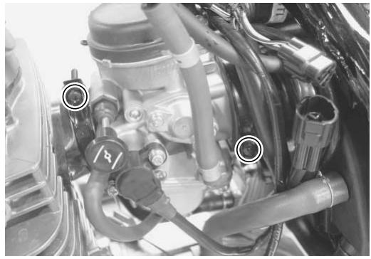 SUZUKI VANVAN 125 - DEPOSE Et REPOSE du moteur DEPOSE du moteur - 4