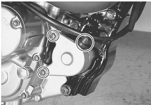 SUZUKI VANVAN 125 - DEPOSE Et demontage du demarreur - 1