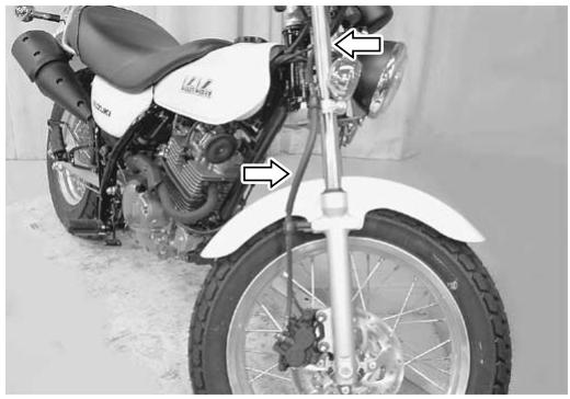 SUZUKI VANVAN 125 - Flexibles de FREIN - 1