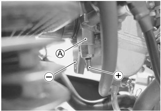 SUZUKI VANVAN 125 - Inspection du rechauffeur du carburateur - 1
