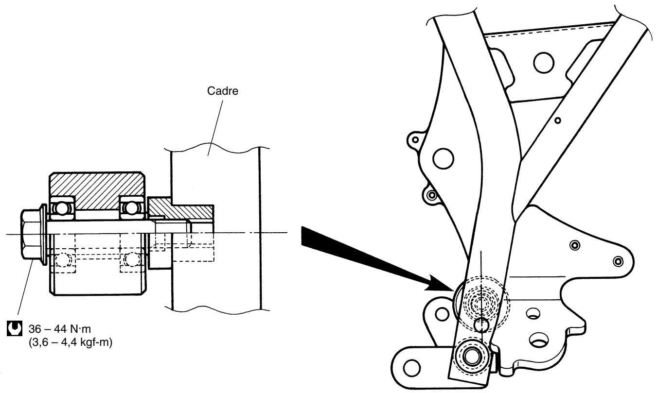 SUZUKI VANVAN 125 - REPOSE Du rouleau de GUIDE de la CHAINE d'entrainement - 1
