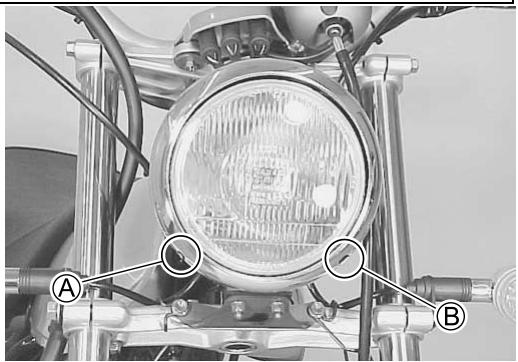 SUZUKI VANVAN 125 - Reglage du faisceau de PHARE - 1