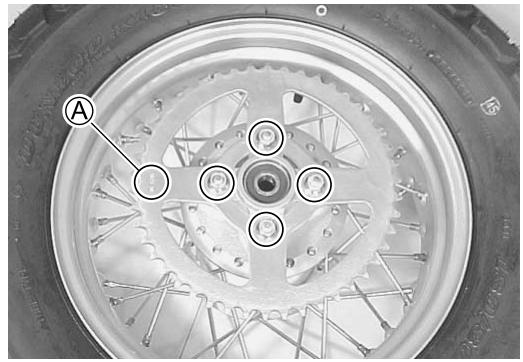 SUZUKI VANVAN 125 - Ecrou d'arbre de roue arrière: 65 n·m (6,5 kgf·m) - 1