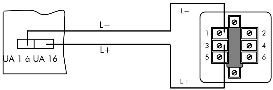 ALCATEL-LUCENT 4200 E - RACCORDEMENT D'UN POSTE UA - 1