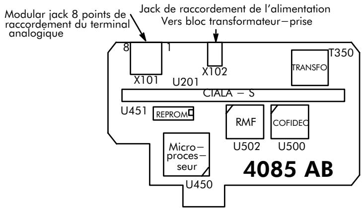 ALCATEL-LUCENT 4200 E - RACCORDEMENT DE TERMINAUX ANALOGIQUES - 1