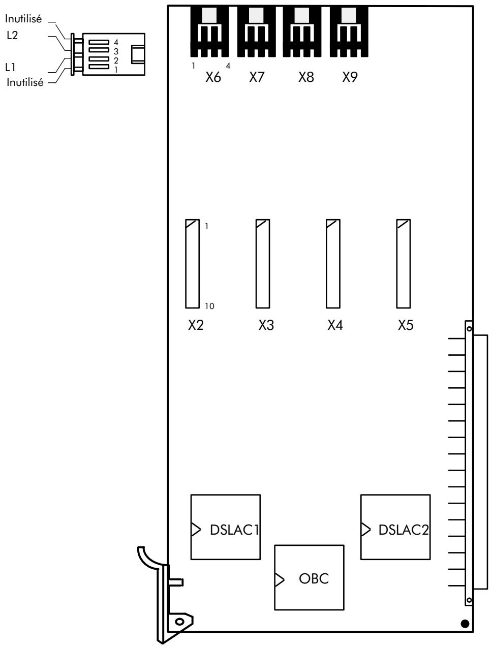 ALCATEL-LUCENT 4200 E - Carte ATB - 1