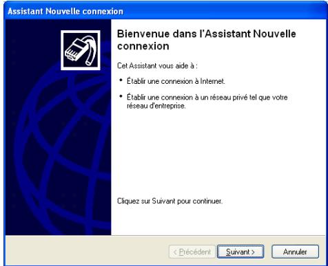 ALCATEL-LUCENT 510V5 - Utilisation d'une connexion large bande MS windows XP - 1