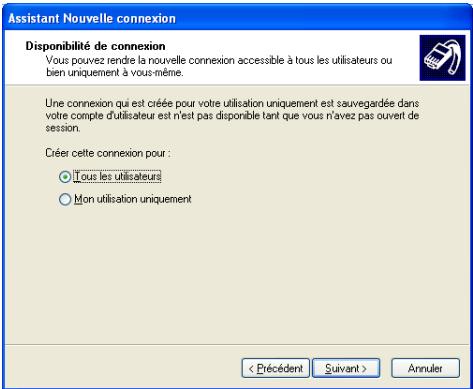 ALCATEL-LUCENT 510V5 - Utilisation d'une connexion large bande MS windows XP - 6