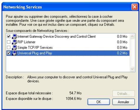 ALCATEL-LUCENT 716G - UPnP™ sur les systèmes Windows XP - 2