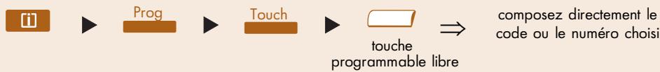 ALCATEL-LUCENT ADVANCED - Programmer une fonction sur une TOUCHE programmable LIBRE - 1