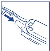 ALCATEL-LUCENT OT-501 - Mise en place du pocket clip - 1