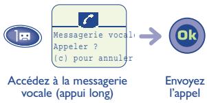 ALCATEL-LUCENT OT-501 - Appeler votre messagerie vocale - 1
